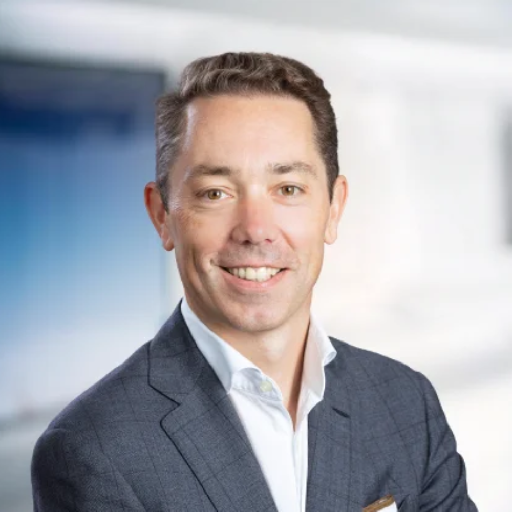 A headshot of Christophe Van de Weyer