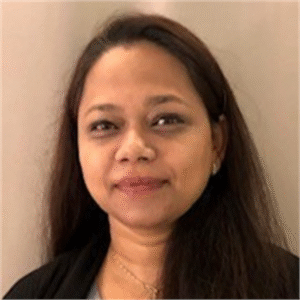 A headshot of Deva Rajamohan