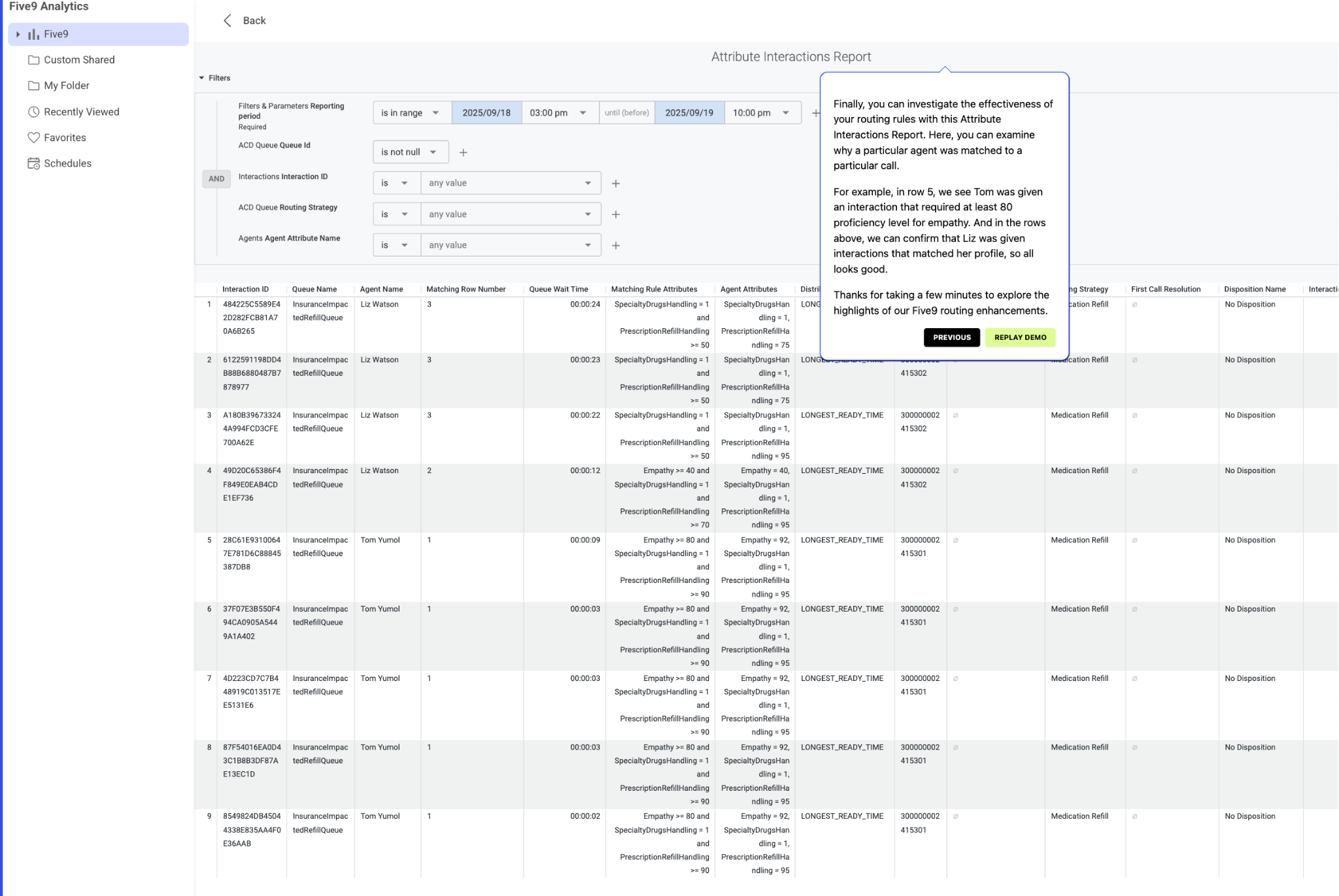 five9 genius ai routing