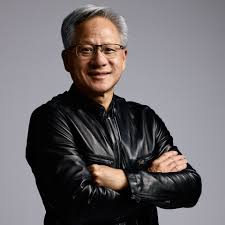 A headshot of Jensen Huang
