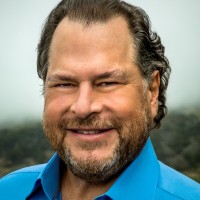 A headshot of Marc Benioff